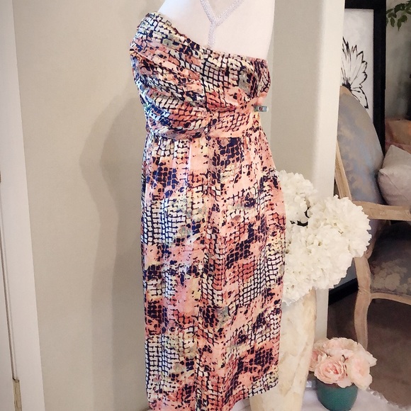 Romeo & Juliet Couture Silk Summer Dress - Picture 3 of 6